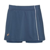 ASICS SKORT PADDLE clothing Smoke Blue