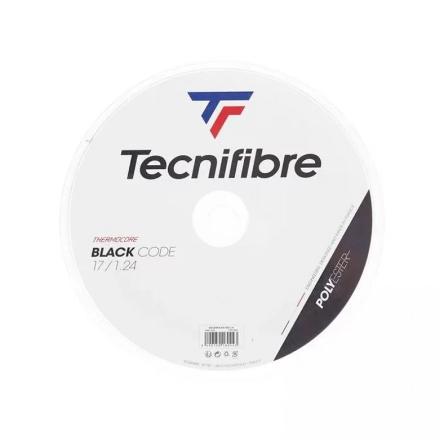 Cordaje 200m Tecnifibre Black Code 1,24mm Carretel