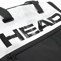 Head Djokovic Duffle White Black Bag
