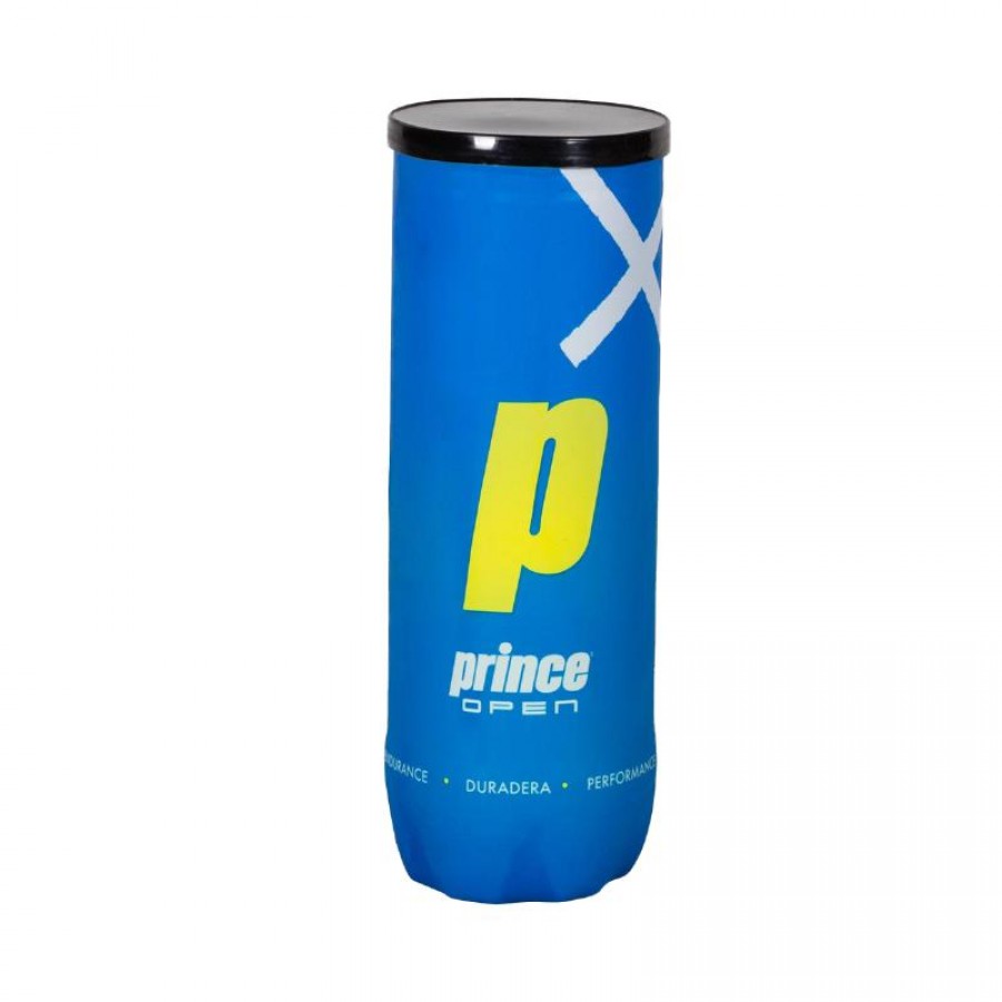 Bote de 3 Pelotas Prince Padel Open