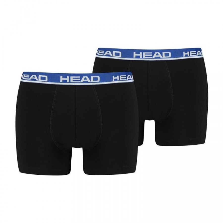 Head Basic Boxer Nero Blu 2 Unita