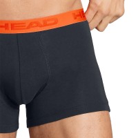 Boxers Head Naranja Azul Negro 2 Unidades