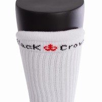 Calcetines Black Crown Premium Altos Blanco 1 Par