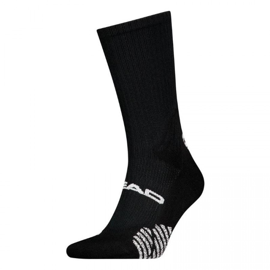 Calcetines Head Performance Padel Crew Negro 1 Par