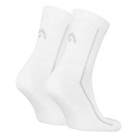 Calcetines Head Performance Short Crew Blanco 2 Pecas