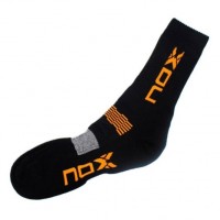 Nox Pro Black Orange Socks 1 Par - Barata Oferta Outlet