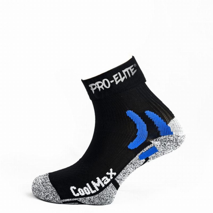 Pro Elite Coolmax Chaussettes Noir 1 Paire