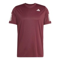 Camiseta Adidas Club 3 Stripes Rojo Shadow