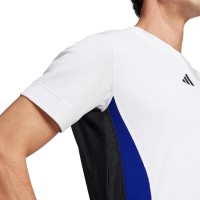 Adidas Freelift Pro White Blue Black T-Shirt