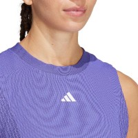 Camiseta Adidas Match Pro Azul Cobalto Preta para Mulheres