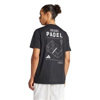 Adidas Padel Category Graphic Black T-Shirt