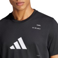 Adidas Padel Category Graphic Black T-Shirt