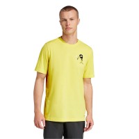 Camiseta Adidas Padel Zone Amarillo Azufre