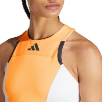 Camiseta Feminina Adidas Pro Laranja Branca