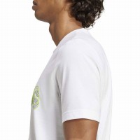 Camiseta Adidas Tennis Graphic Blanco