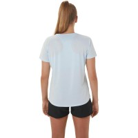 Camiseta Asics Core Azul Cielo Mujer