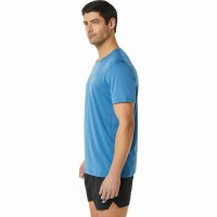 Asics Core SS Top T-Shirt Bleu Gris