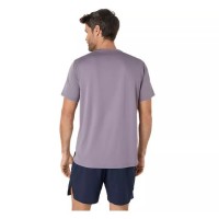 Camiseta Asics Core SS Top Gris Lavanda