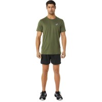 Asics Core SS Top T-Shirt Vert Fonce