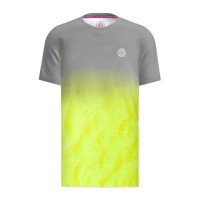 Camiseta Bidi Badu Beach Spirit Cinza Neon Amarelo