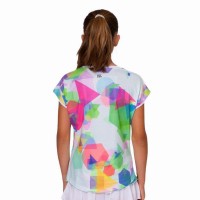 Bidi Badu Kaleido Capsleeve Branco Mix Camiseta Junior