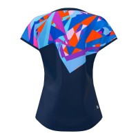 Camiseta Feminina Bidi Badu Spike Capsleeve Azul Escuro