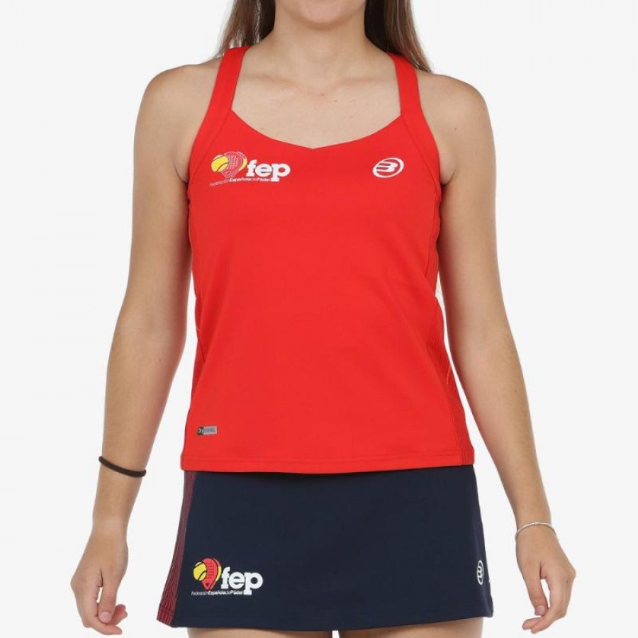 Bullpadel FEP Exima T-shirt rouge