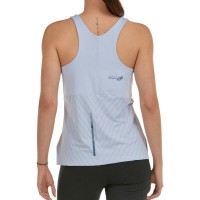 Camiseta Bullpadel Oza Gris Azulado Bicolor