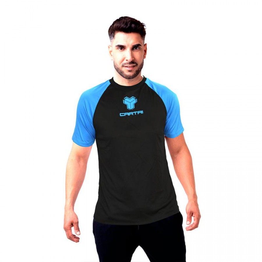 Cartri Match Preto Azul Junior T-Shirt