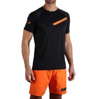 Camiseta Endless Tracer Negro Naranja