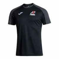 Camiseta Joma A1 Padel Preto Antracite