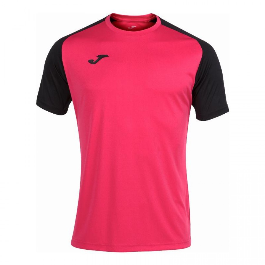 Joma Academy IV Fucsia Maglietta Nera Junior