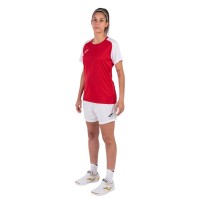 Maglietta Joma Academy IV Rossa Bianca Donna