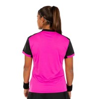 Joma Montreal Pink Black Maglietta da donna