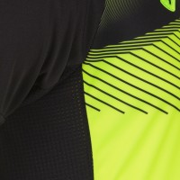 Camiseta Joma Supernova II Fluorescente Amarela Preta