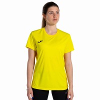 Camiseta Joma Winner II Amarela para Mulheres