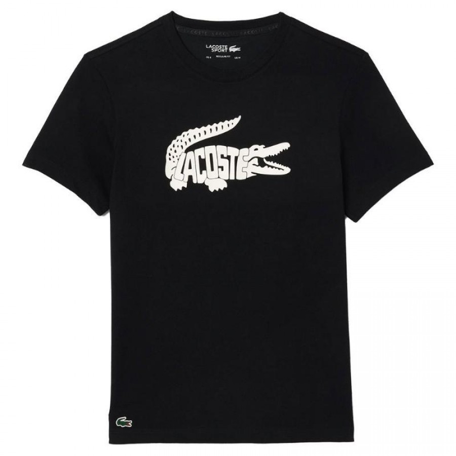 Lacoste Ultra Dry T-Shirt Black White