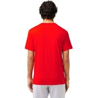 Lacoste Ultra Dry Red T-Shirt