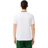 T-shirt Lacoste Ultra Dry Vert Blanc