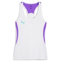 Puma Individual Bianco Lilla Maglietta Donna