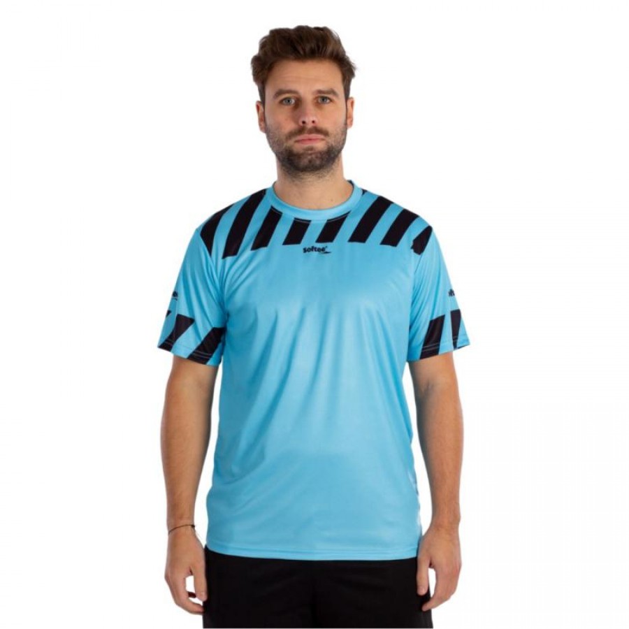 Softee Ali Turquoise Black T-Shirt