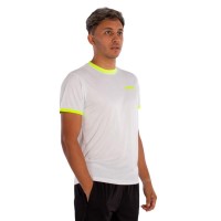 Camiseta Softee Galaxy Blanco Amarillo Fluor