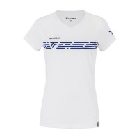 T-shirt junior Tecnifibre Airmesh Royal blanc