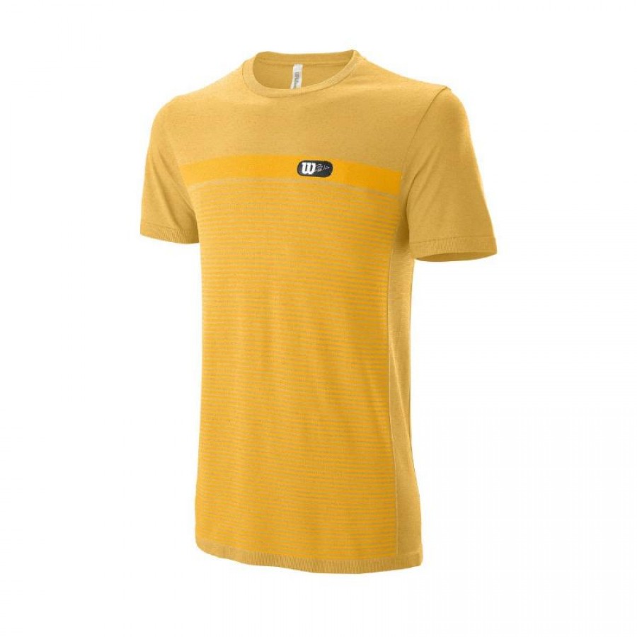 T-shirt Oro Wilson Bela Equipaggio Senza Cuciture