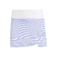 Falda Adidas Club Graph Blanco Azul