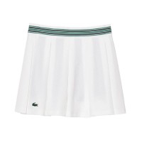 Jupe Lacoste Pique Blanc Vert