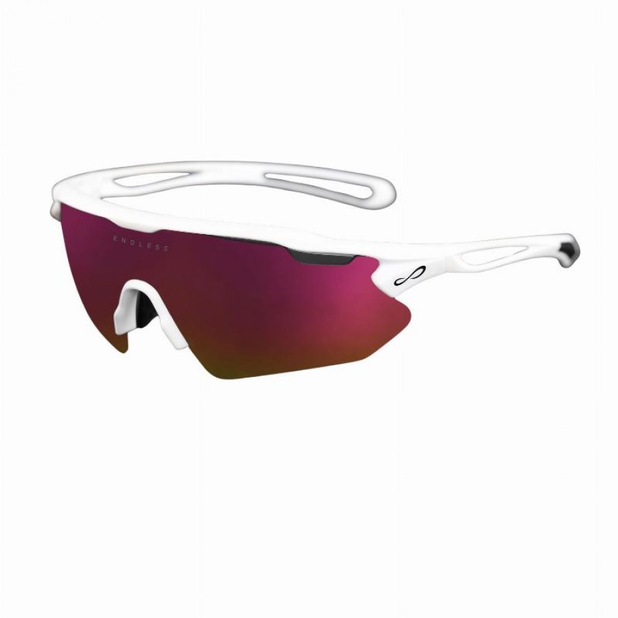 Endless Shelter Pro White Pink Glasses