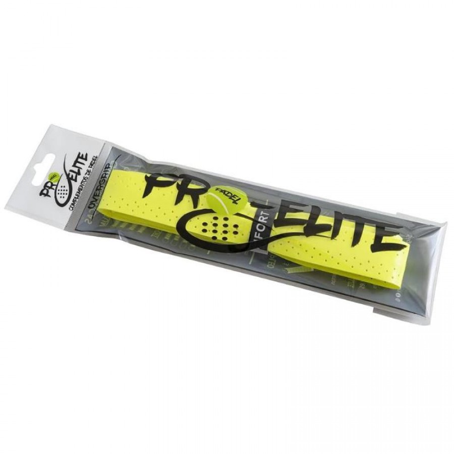 Grip Pro Elite Comfort Eva perfore jaune fluorescent 1 unite