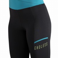 Mallas Endless Cross Pocket Negro Petroleo