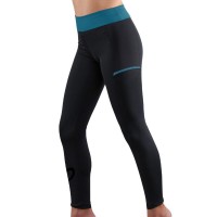 Endless Cross Pocket Black Petroleum Junior Leggings